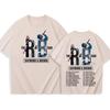 Summer Fashion Trendy Tee Usher Chris Brown R&B Tour 2026 T-shirt Man Woman Harajuku Short Sleeve O-neck Casual Shirt