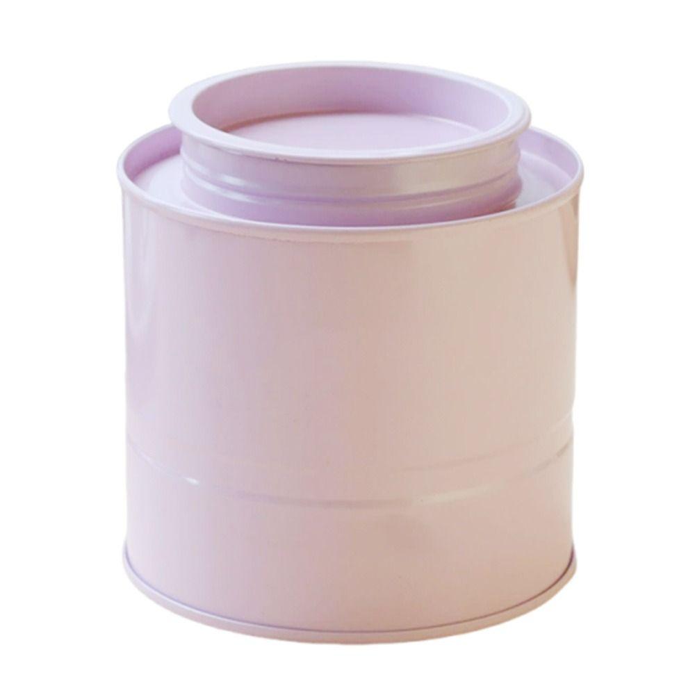 With Lid Tea Jar Airtight Container Biscuit Tin Box Canister Tea Tin  Coffee Bean Storage