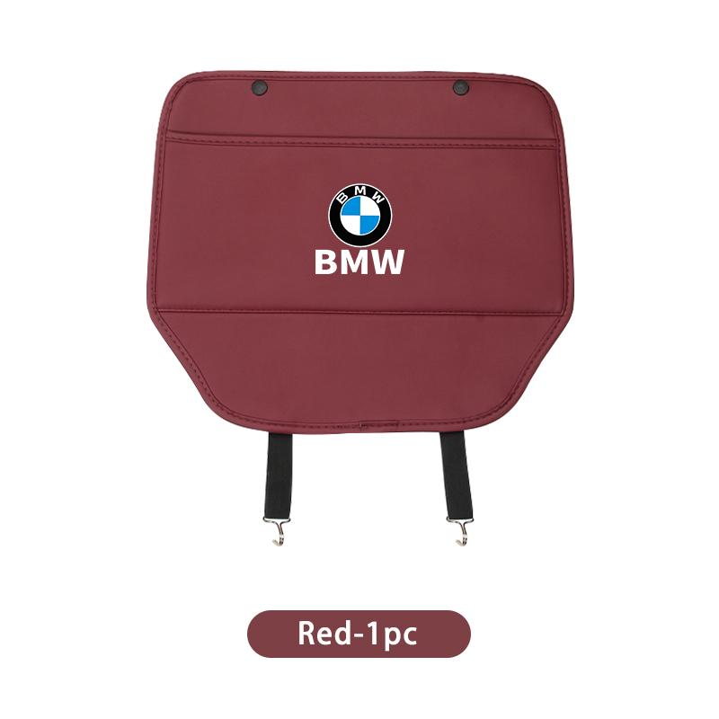 QSLE3 New 2025 Car Seat Back Anti Kick Protective Pad Cover Anti-Scratch Mat For BMW X1 X2 X3 X4 X5 X6 X7 G20 G30 6GT F10 E39 F30 E36