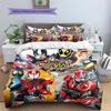 Battle Scene Art Bedding Set, Dynamic Hero Print Bedroom Decor, Fashionable Household Gift.chl