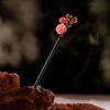 Disk Hair For Ladies Hair Accessories Flower Hair Sticks Wooden Hair Fork Chinese Style Hairpin