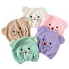 Cute Cartoon Shower Cap For Hair Wrapped Towels Microfiber Shower Hats Bath Caps