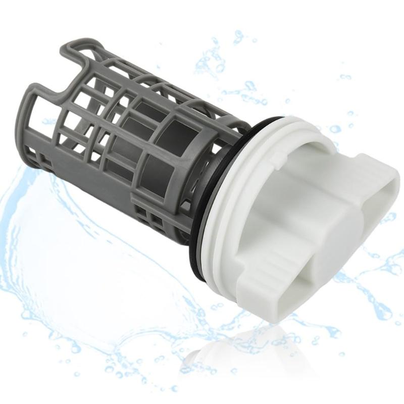 Drain Pump Filter Assembly For Front Load Washers Anti Tangles Mesh Technology Washing Machine Debris Catcher