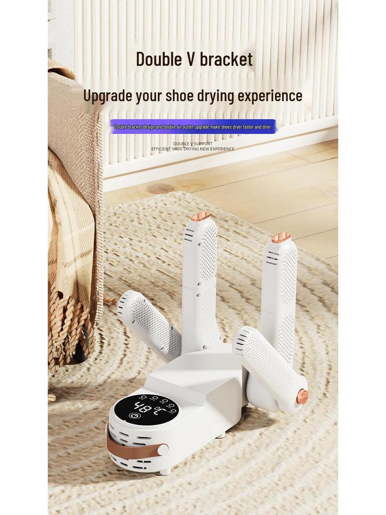 Teleszkópos Cipőszárító és Szagtalanító - Gyorsszárító, Sterilizáló Melegítő Otthonra és Diákoknak