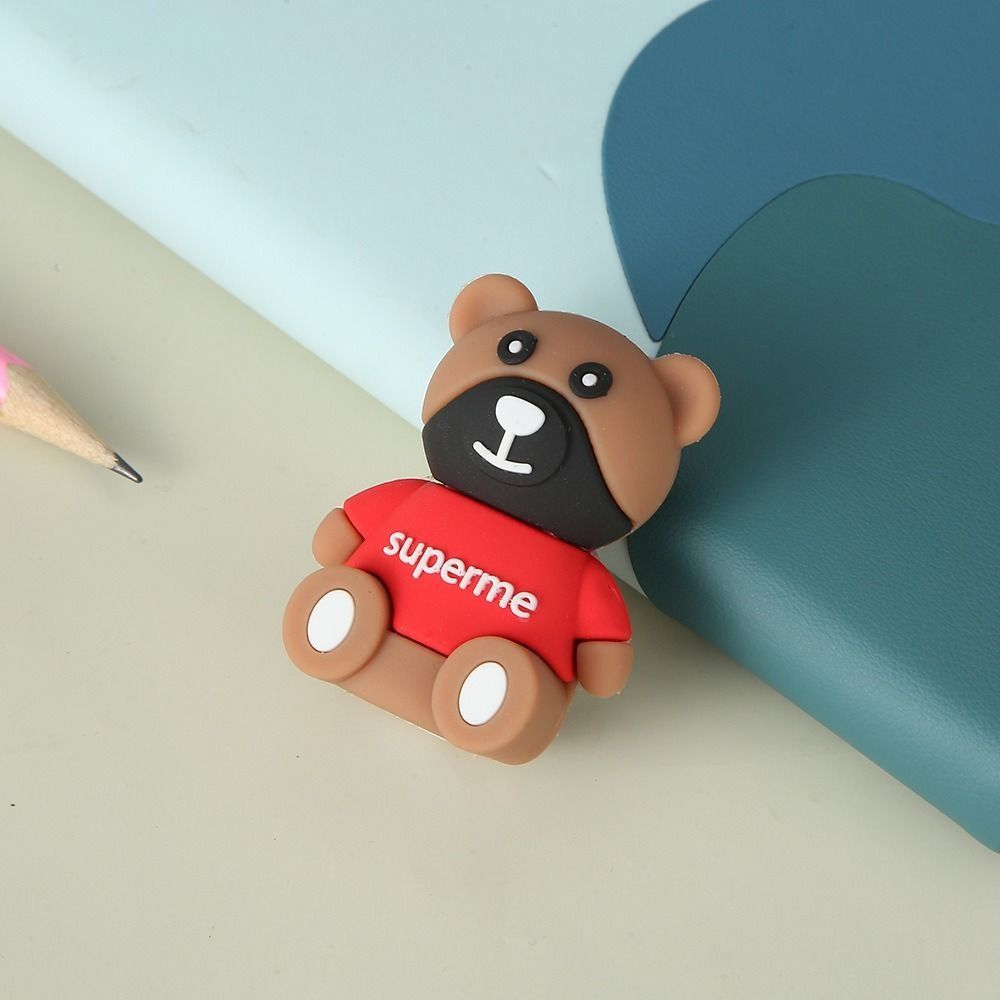 2ks Kreativní kapybara 3D kreslený tvar ořezávátko na tužky Roztomilý kapesní nožík Kid Plastové Stolní drobnosti Školní psací potřeby Dárek