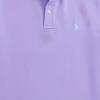 Polo Ralph Lauren Solid Color Short Sleeve Logo Embroidered Polo Shirt Women tops Lilac WMPOKNINB920188-500