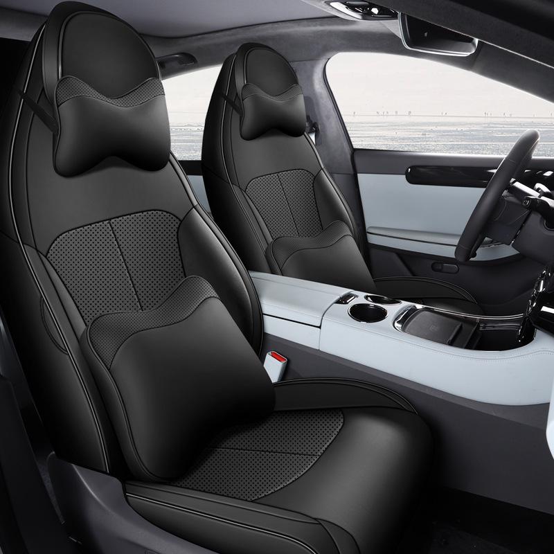 Leapmotor C01 Seat Cover - Breathable, Perforated Leather, 5-Seat, All-Season, Ice Silk Cushion 2022.