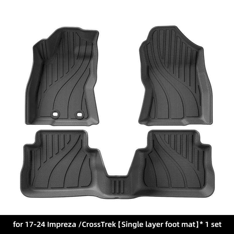 TPE Floor Mats for 2017-2024 Subaru Impreza/Crosstrek