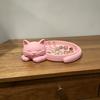 Pink Cat Desktop Organizer Tray,Jewelry Earrings Rings Necklaces S Keys Lipstick Post-It Notes Classification Tray,Jewelry Trays