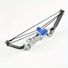 5.5inch Mini Archery Bow Set Left and Right Universal Mini Bow Metal Material Outdoor Shooting Practice Archery Entertainment Fun