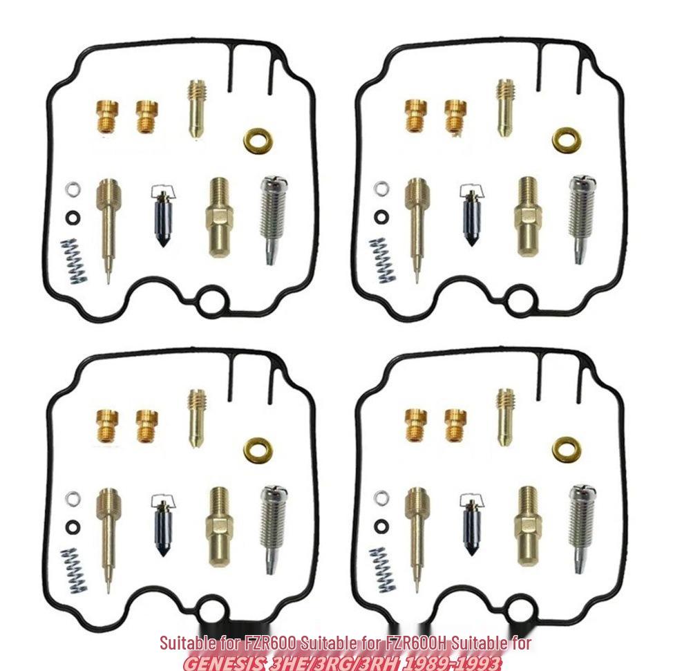 GN125 Carburetor Repair Kit - Professional Configuration with Picture Guide