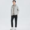 SEPTWOLVES Men's Hooded Windproof Fleece Jacket