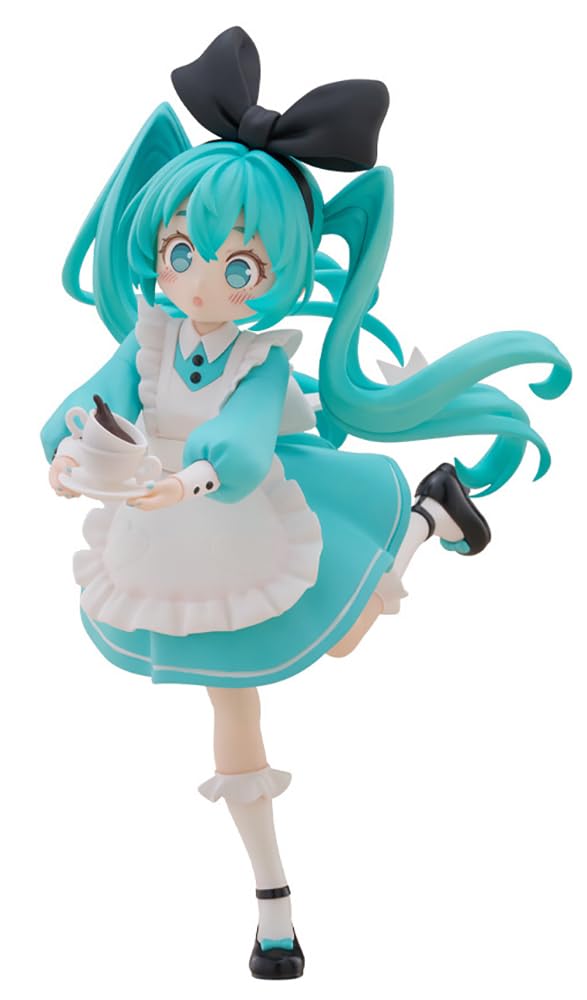 Furyu Desktop Fairy Hatsune Miku Wonderland Ver. Approx. 160mm Tall, Non-scale, Plastic, Painted, Finished Figure. AMU-TNL0147