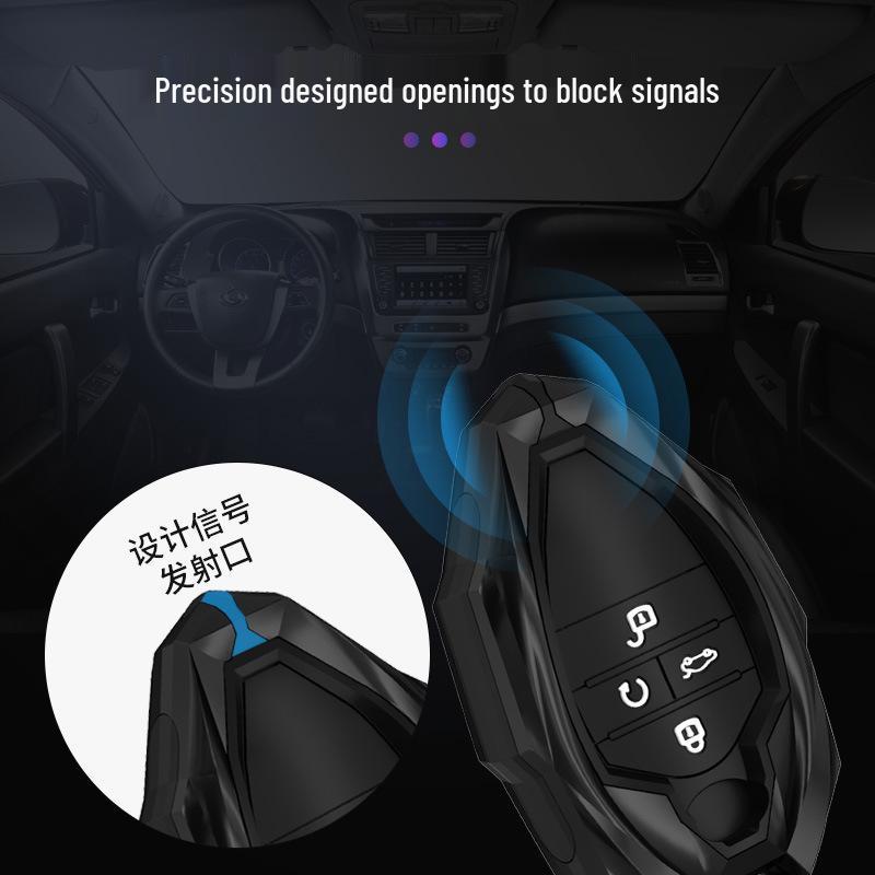 2023 GAC Trumpchi GS8 Key Case: Shadow Leopard, Shadow Speed, Second Gen Legend High-end Car Shell Cover.