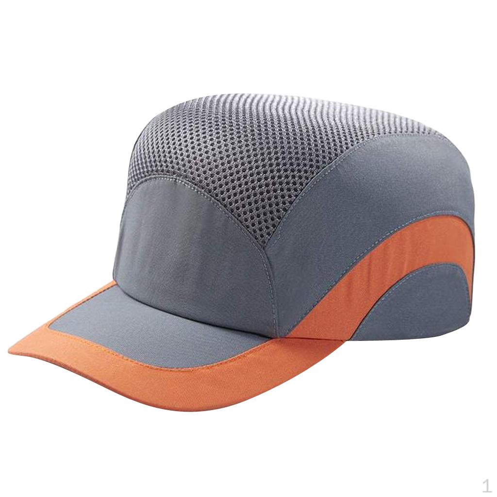 

Breathable Hard Hat Crashworthy Cap Portable серый