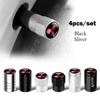 4pcs Car Metal Wheel Tire Valve Cover Stem Caps Accessories For Mitsubishi Lancer 9 Asx 1200 Eclipse Pajero Outlander