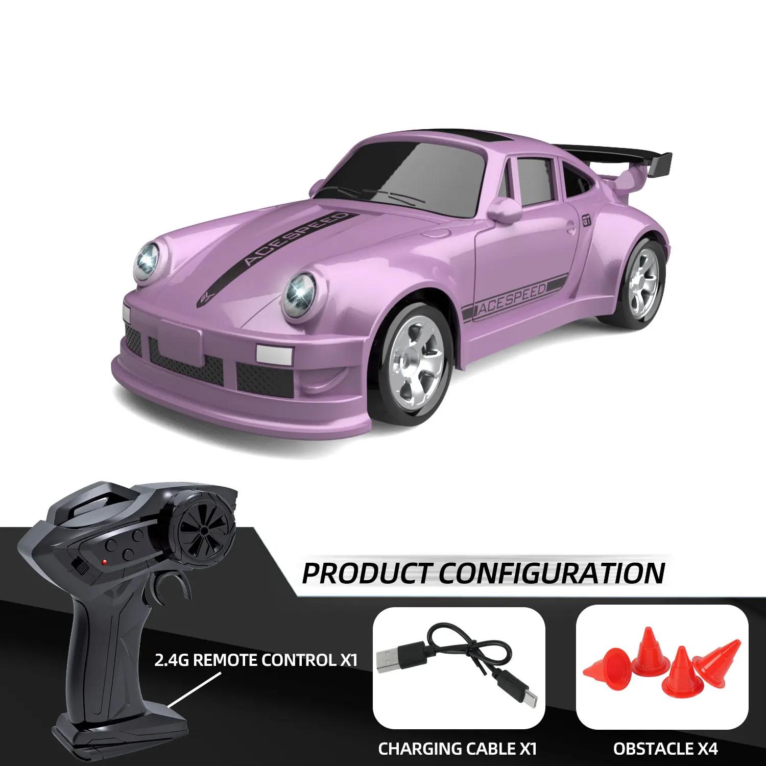 

Non-Toxic 1/64 4Ch Drive Drift Rc Car Mini Remote Control Racing With Light Children S Radio Controlled Truck Toys For Children Kids Gifts
