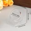 Acrylic Bracelet Holder Display Stand for 12 Bangles Transparent Jewelry Organizing Rack for Store Counter and Home Storage Display