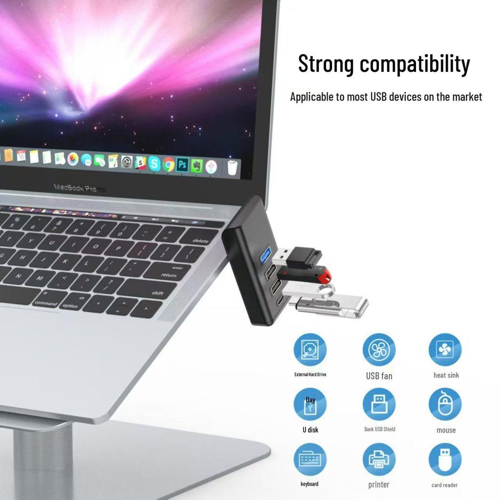Tesla Model 3/Y Glove Box USB Hub Expansion Splitter