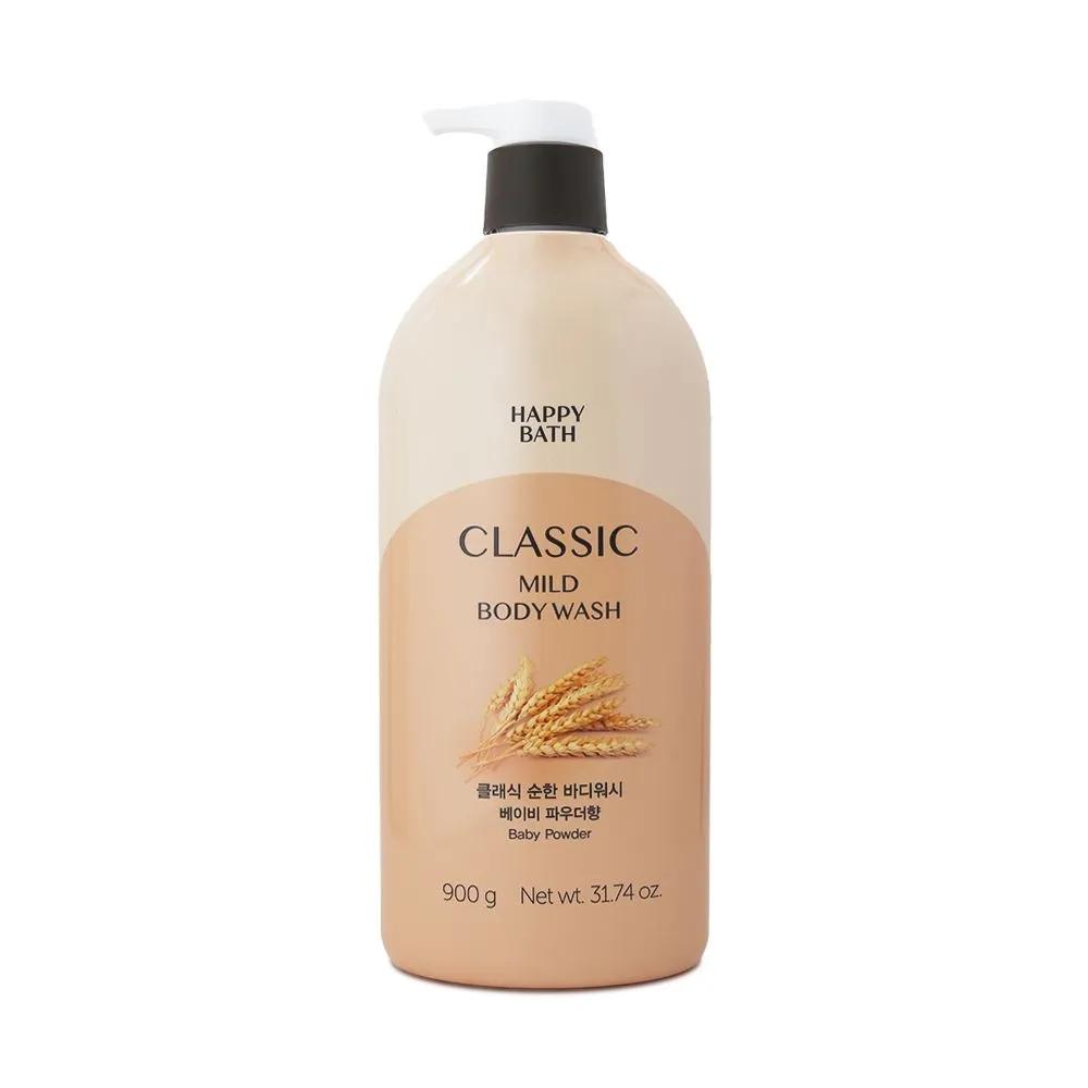 

HAPPY BATH Classic Mild Body Wash 900g Baby Powder Scent