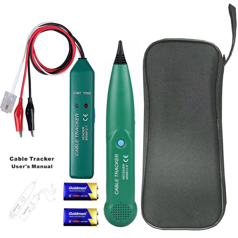 

MS6812 Network Cable Tracker and Tester Color Box Packaging (No Battery)