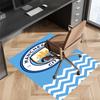 Manchester City Football Club Printed Absorbent Washable Carpet, Non-Slip Bathroom Mats, Kitchen Rugs, Yoga Mat,Living Room Entrance, Camping Picnic R