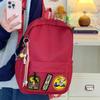 Schoolbag female Korean version ins style high value junior high school student high school student large capacity backpack 1011 new backpack male