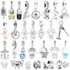 Stethoscope Heart Baby Pacifier Baby Teddy Bear Tooth Fairy Charm Beads Fit Bracelets DIY Women Jewelry Gifts