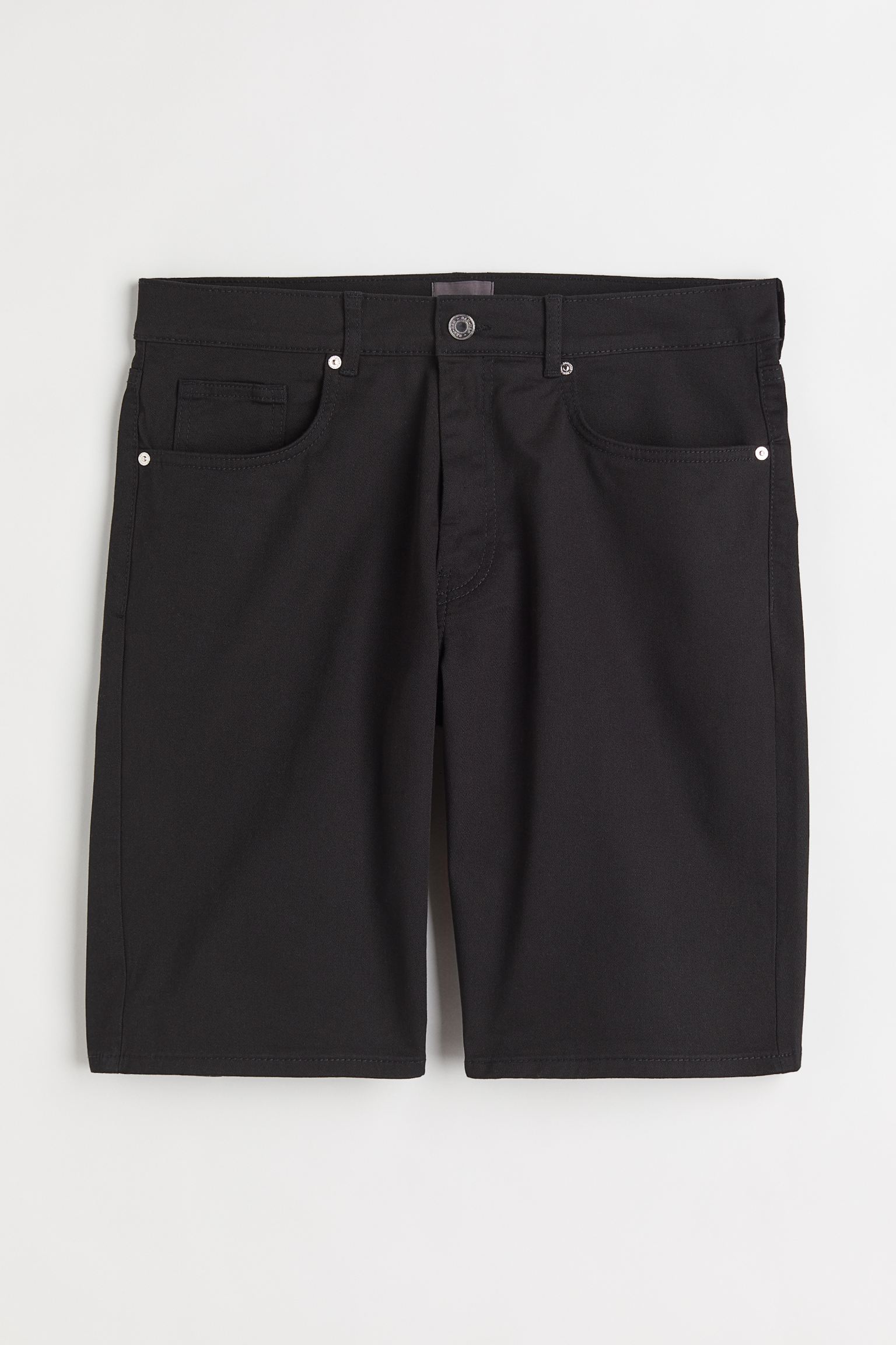 

Slim Fit Cotton twill shorts