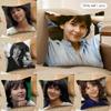 SSophie MMarceau Cushion Cover Soft Plush Fabric DoubleSided Printed Cushion Covers for All Seasons Home Decor