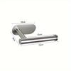 No Punching Wall Mounted Toilet Paper Holder Rustproof Anticorrosion Stainless Steel Bathroom Kitchen Roll Paper Toilet Holder