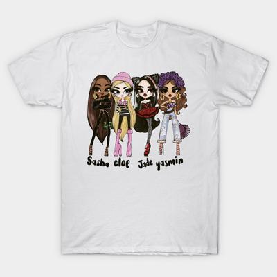 T Shirt Women Beautiful Actrees Illutrated Harajuku Print Kawaii Tshirt Summer Short Sleeve Female T-Shirt Top Tee
