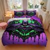3pcs Batman Duvet Cover Set (1 Duvet Cover + 2 Pillowcases, No Core) - Comfortable, And Breathable Bedroom Decoration yy251104005