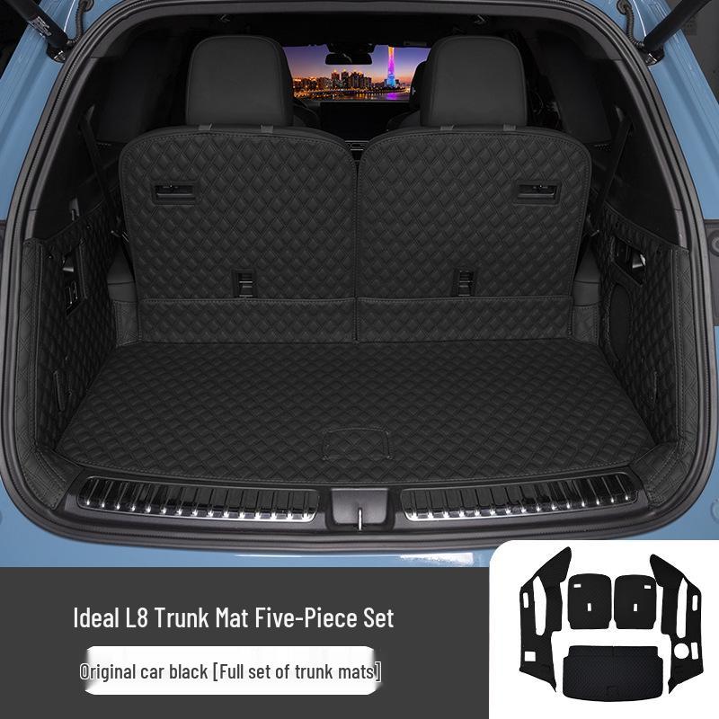 Ideal L8 Trunk Mat: Full Coverage Tail Box Liner for Car Interior Modification