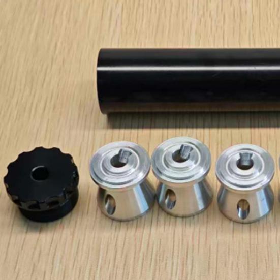 Brandstoffilter 1/2x28 Aluminium Brandstoffilter Kit Compleet Veelzijdig Oplosmiddelfilter Val met Meerdere Eindkappen Zwart Industriële Kwaliteit Corrosiebestendig