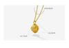 Elegant French Summer Titanium Steel Planet Necklace - Gold Plated Clavicle Chain