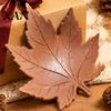 Fall Themed Accessory 3D Printed Maple Leaf Trinket Dish, Autumn Key Tray, Jewelry Decorative Dish Tray for Entryway, Thanksgiving Tabletop
