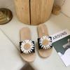 Fashion Slides On Beach Women's Slippers and Ladies Sandals Shoes Home Open Toe Flat House Summer 2024 Clappers Non Slip Vip Eva W Y Pvc