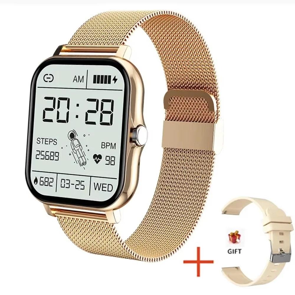 Neue Mode Smartwatch 1,85-Zoll HD-Bildschirm Bluetooth-Anrufe Smartwatch für Männer und Frauen Weihnachtsgeschenk