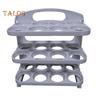 Egg Storage Container Large Capacity Food Grade BPA Free Foldable Design Portable Egg Holder Refrigerator Tray