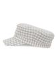 Eondeokeonteulolseutyudio Four Seasons Cotton Bellboy Cap Mariner / Gingham Ck / Beige
