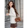 Moka Na 3D Floral Fluffy Knit Sweater