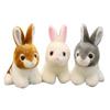 Little White Rabbit Doll Plush Toy Bunny Cloth Doll Cute Bunny Doll Girl Birthday Gift