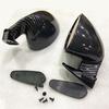 2x Car Side Mirrors Rearview Mirrors Vintage Style Carbon Fiber Color Universal