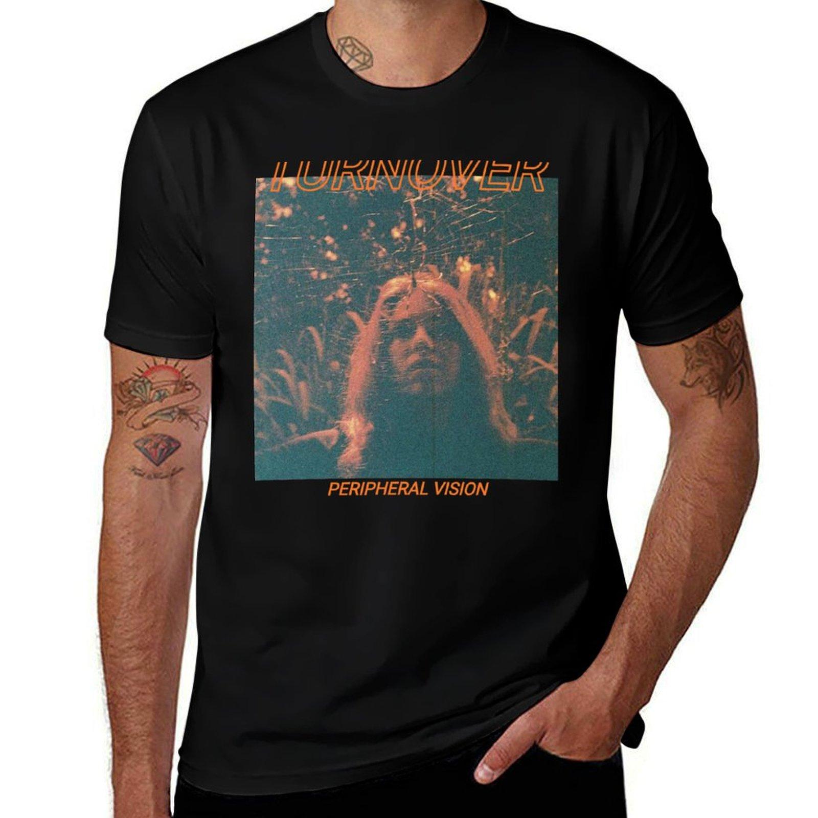 FAN ART ALBUM COVER TURNOVER PERIPHERAL VISION Classic T-Shirt custom t shirt Short sleeve tee fitted t shirts for men 4XL