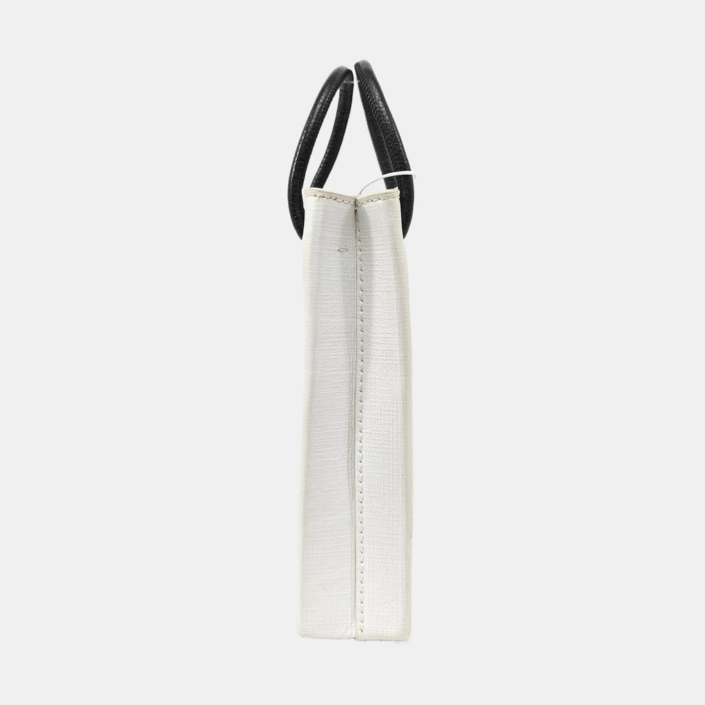 [Pre-Owned] Logo Small Calfskin Tote Bag Shopping Bag Phone Bag Handheld Crossbody Bag Regular - Very Good #1JI6UDO