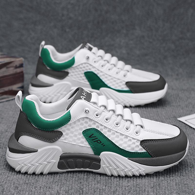 

Forrest Gump sports men s shoes Korean version 2025 summer outdoor mesh tide shoes non-slip large net running casual shoes explosion 44