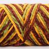3 Strands Glossy Velvet Hand-Woven Thread Woven Scarf Doll Blanket Chenille Thread Segment Dye 100G Ball