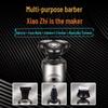 Smart LCD Electric Shaver, Washable Rotary 3-Blade Head, 360° Coverage, USB Charging