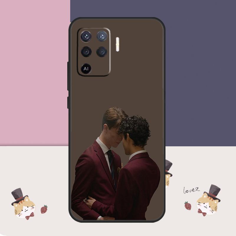 Young Royals Simon and Wilhelm Case For Oppo A77 A17 A57 A40 A78 A54 A74 A94 A76 A16 A96 A18 A60 A80 A38 A58 A98 A15 A5 Pro